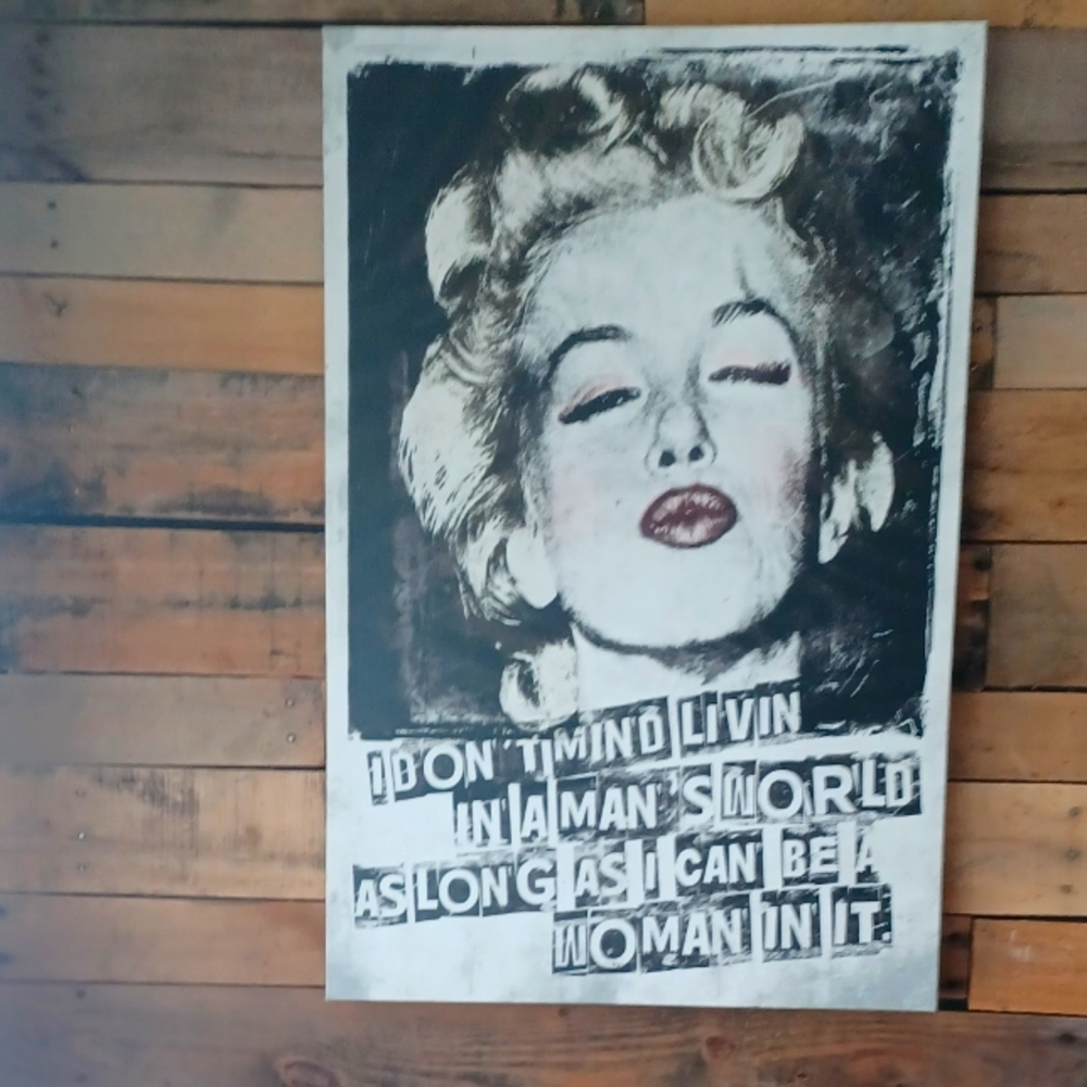 Marylin Monroe Canvas Print : - Picture 2 of 8